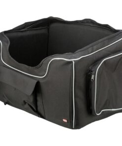 TRIXIE AUTOSTOEL ZWART / GRIJS