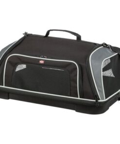 TRIXIE HONDENTAS VLIEGTUIGTAS BOARDING ZWART / GRIJS