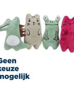 TRIXIE DIEREN PLUCHE MET CATNIP ASSORTI