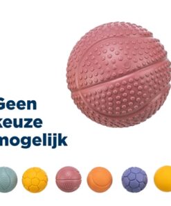 TRIXIE BAL NATUURRUBBER ASSORTI