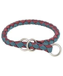 TRIXIE HALSBAND HOND CAVO HALFSLIP SANGRIA / PETROL