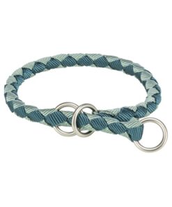 TRIXIE HALSBAND HOND CAVO HALFSLIP PETROL / SALIE
