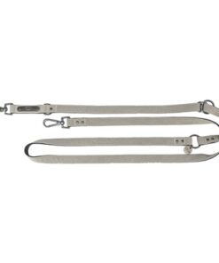 TRIXIE HONDENRIEM CITYSTYLE VERSTELBAAR KATOEN LICHTGRIJS