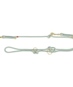 TRIXIE HONDENRIEM SOFT ROPE VERSTELBAAR SALIE / MINTGROEN