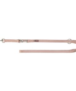 TRIXIE HONDENRIEM PREMIUM VERSTELBAAR BLUSH ROZE