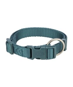 TRIXIE HALSBAND HOND PREMIUM PETROL BLAUW