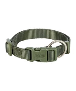 TRIXIE HALSBAND HOND PREMIUM OLIJFGROEN