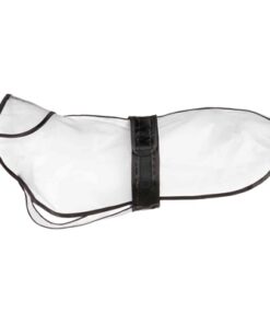 TRIXIE REGENJAS TARBES TRANSPARANT / ZWARTE STROKEN