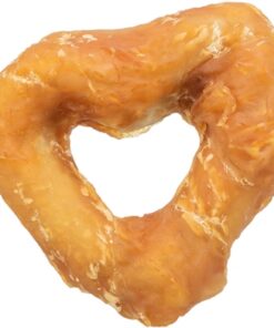 TRIXIE DENTA FUN HEART MET KIPPENBORST
