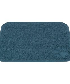 TRIXIE SCHOONLOOPMAT VOOR KATTENBAKKEN PVC BLAUW