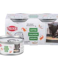 TRIXIE SOUP MET KIP EN ZALM
