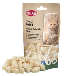 TRIXIE FREEZE DRIED KIPPENVLEES EN KAAS
