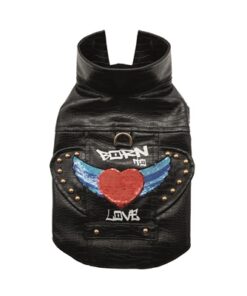 CROCI HONDENJAS FRANKIE GEVOERD ZWART