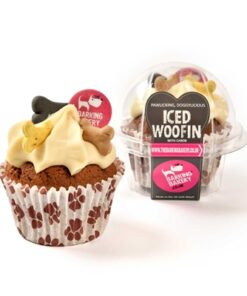 THE BARKING BAKERY VANILLA WOOFIN MET VANILLA GLAZUUR