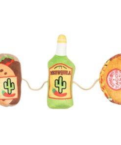 FUZZYARD 3 FIESTA AAN TOUW MET CATNIP PLUCHE