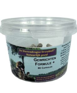 DIERENDROGIST GEWRICHTSFORMULE+ CAPSULES