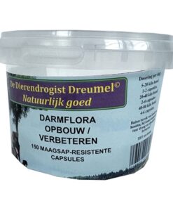 DIERENDROGIST DARMFLORA OPBOUW / VERBETEREND CAPSULES