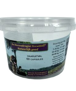 DIERENDROGIST BIJ HAARUITVAL CAPSULES