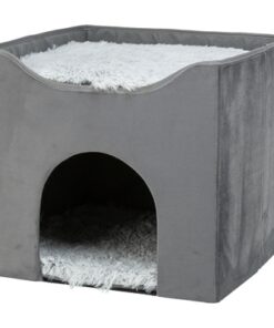 TRIXIE KATTENHUIS HARVEY GRIJS-WIT / ZWART