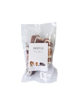 PETSTYLE LIVING GEKNOOPT BOT MULTICOLOR MET KIP