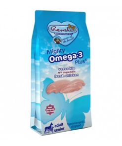 RENSKE MIGHTY OMEGA PLUS ADULT / SENIOR KIP/RIJST HYPOALLERGEEN