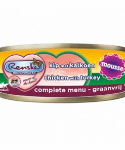 RENSKE KAT VERS BEREID MOUSSE KIP / KALKOEN GRAANVRIJ