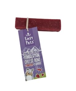 EASYPETS HIMALAYAN CHEESE BONE KAAS BOT AARDBEI