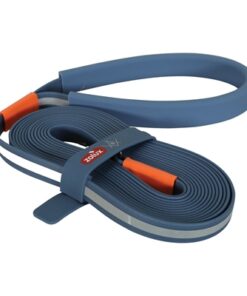 ZOLUX BVK SLEEPLIJN PLAT SILICONEN BLAUW