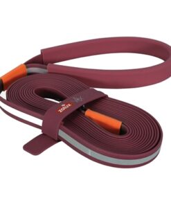 ZOLUX BVK SLEEPLIJN PLAT SILICONEN ROOD