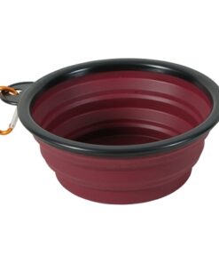 ZOLUX BVK VOERBAK OPVOUWBAAR SILICONEN ROOD