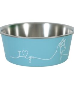ZOLUX LOVE VOERBAK HOND BLAUW