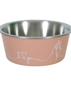 ZOLUX LOVE VOERBAK HOND ROZE