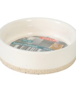 ZOLUX OLARIA VOERBAK KERAMIEK BEIGE