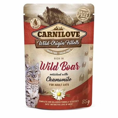 CARNILOVE POUCH WILD BOAR