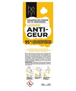 HERY SHAMPOO POEDER TEGEN GEURTJES