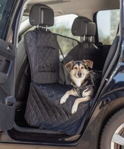 TRIXIE AUTOBESCHERMDEKEN ACHTERBANK ZWART