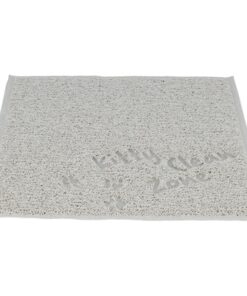 TRIXIE KATTENBAKMAT PVC LICHTGRIJS