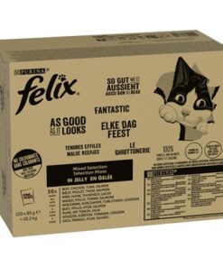 FELIX MIXED SELECTION IN GELEI RUND / KIP / TONIJN / ZALM