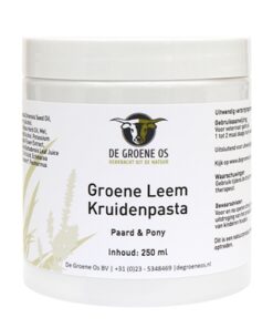 DE GROENE OS GROENE LEEM KRUIDENPASTA