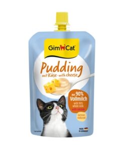 GIMCAT PUDDING POUCH VOOR KATTEN MET KAAS