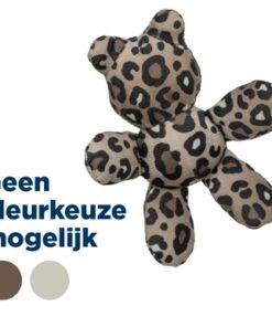 TRIXIE BEER PLUCHE PANTERPRINT MET KATTENKRUID / CATNIP ASSORTI