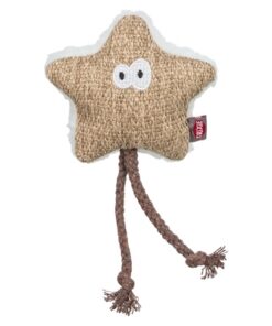 TRIXIE STER STOF / PLUCHE MET KATTENKRUID / CATNIP WIT / BEIGE