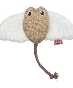 TRIXIE ROG STOF / PLUCHE MET KATTENKRUID / CATNIP WIT / BEIGE