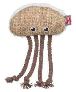 TRIXIE KWAL STOF / PLUCHE MET KATTENKRUID / CATNIP BEIGE / WIT