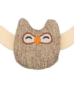 TRIXIE UIL STOF / PLUCHE MET KATTENKRUID / CATNIP BEIGE