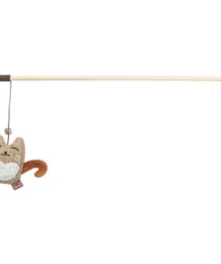 TRIXIE KATTENHENGEL KAT HOUT / PLUCHE MET KATTENKRUID / CATNIP