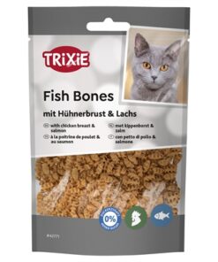 TRIXIE FISH BONES MET KIPPENBORST EN ZALM