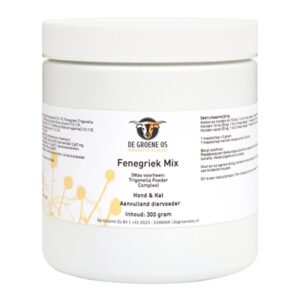 DE GROENE OS FENEGRIEK MIX HOND / KAT