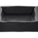 BIA BED KUNSTLEER HOES HONDENMAND ZWART