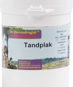 DIERENDROGIST TANDPLAK